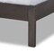 Baxton Studio Anthony Dark Grey Oak Finished Wood Full Size Panel Bed 167-10726 - alternate 5